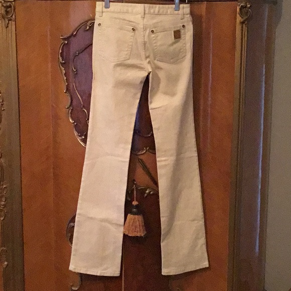 Roberto Cavalli Buttercream Jeans - Picture 6 of 8